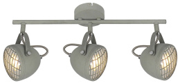 Lampa sufitowa PENT 3xGU10 szary beton Candellux 93-68064