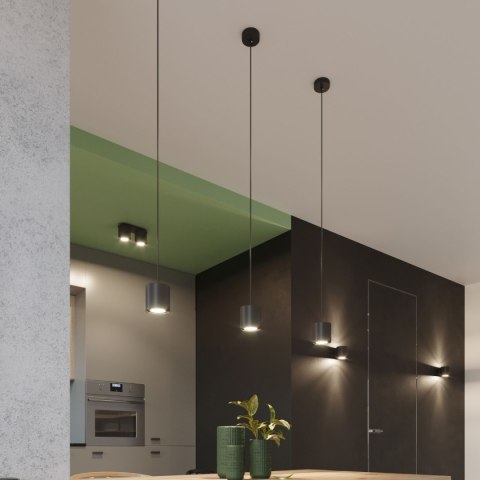 Lampa wisząca ORBIS 1 czarna 1xGU10_4 Lampa wisząca ORBIS 1 czarna 1xGU10_4