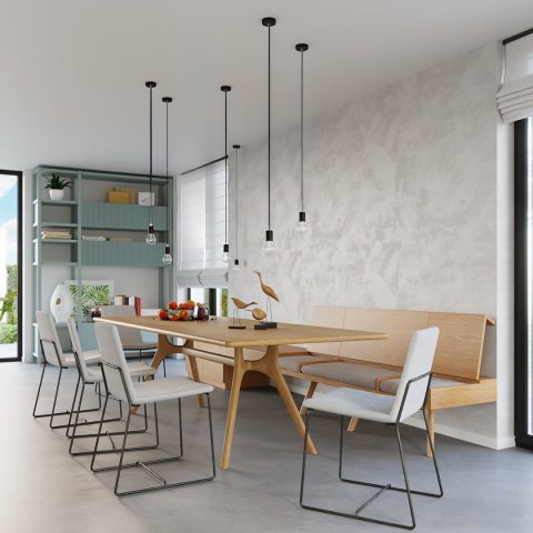 Lampa wisząca EDISON 1xE27 czarna_5 Lampa wisząca EDISON 1xE27 czarna_5