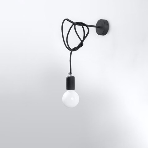 Kinkiet ścienny EDISON 1xE27 czarna_1 Kinkiet ścienny EDISON 1xE27 czarna_1