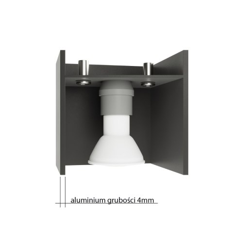Oprawa sufitowa QUAD MAXI czarna 2xGU10_3 Oprawa sufitowa QUAD MAXI czarna 2xGU10_3