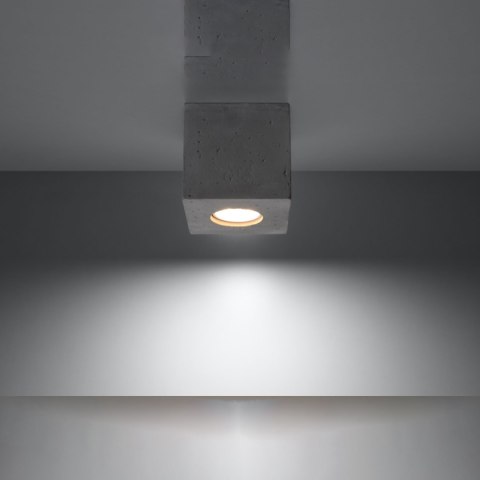Oprawa sufitowa QUAD Beton 1xGU10_2 Oprawa sufitowa QUAD Beton 1xGU10_2