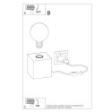 Lampka biurkowa ARIZ 1xe27 drewno_instrukcja