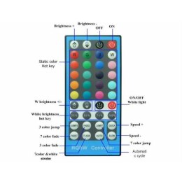 Kontroler RGBW 40 Key IR