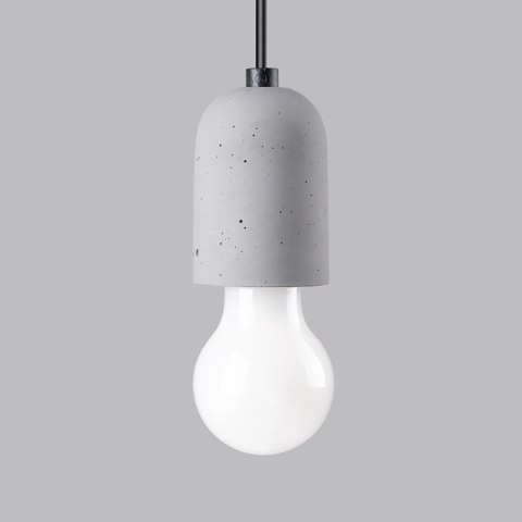 Lampa wisząca NESO LONG 1xE27 beton-czarna_3 Lampa wisząca NESO LONG 1xE27 beton-czarna_3