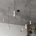 Lampa wisząca NESO 3xE27 beton-czarna_5