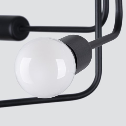 Lampa sufitowa NORAH 6xE27 czarna_3 Lampa sufitowa NORAH 6xE27 czarna_3