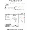 Czujnik sensor do drzwi DOOR-2 30W/60W 12V/24VDC włącznik bezdotykowy_schemat Czujnik sensor do drzwi DOOR-2 30W/60W 12V/24VDC włącznik bezdotykowy_schemat