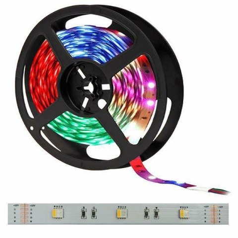 Taśma LED 12VDC 30 LED 5050 4-chip 7,2W RGBNW IP20 RGB+4000K Taśma LED 12VDC 30 LED 5050 4-chip 7,2W RGBNW IP20 RGB+4000K
