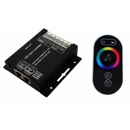 Kontroler LED RGB RF dotykowy 288W 12/24VDC czarny radiowy