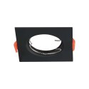 Oczko V-TAC GU10 Wpuszczane Kwadrat Czarne (Opak. 2 szt) VT-930 3 Lata Gwarancji Oczko V-TAC GU10 Wpuszczane Kwadrat Czarne (Opak. 2 szt) VT-930 3 Lata Gwarancji