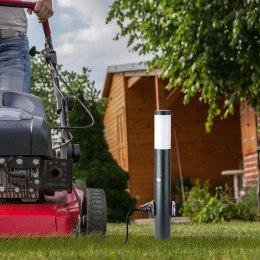 Słupek ogrodowy V-TAC 60CM E27 szary czujnik ruchu gniazda VT-838-60