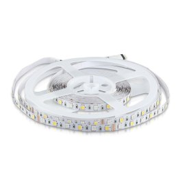 Taśma LED V-TAC SMD5050 300LED RGBW 12V IP20 8W/m VT-5050 60-IP20-N 4000K+RGB 357lm